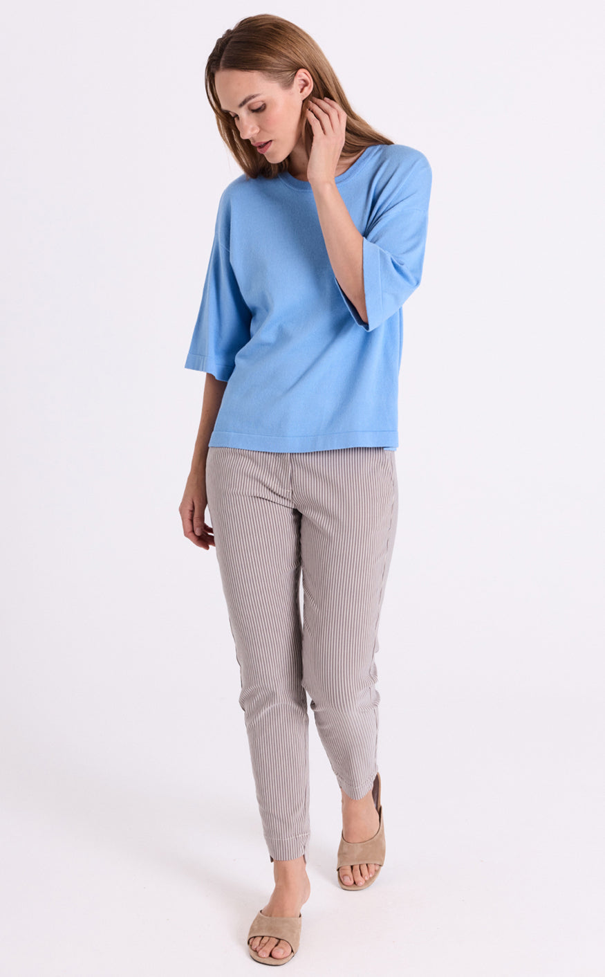 Freequent T-Shirt - Conny - Vista Blue