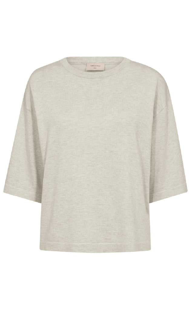 Freequent Bluse - Conny - Moonbeam Melange