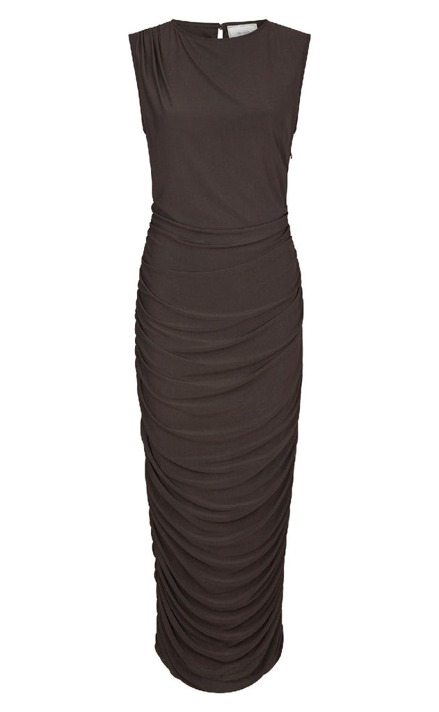 Neo Noir Kjole - Corilina - Brown