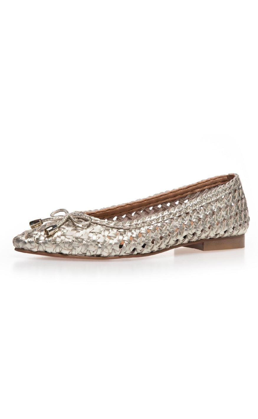 Copenhagen Shoes Ballerinaer - Oh My Love - Gold