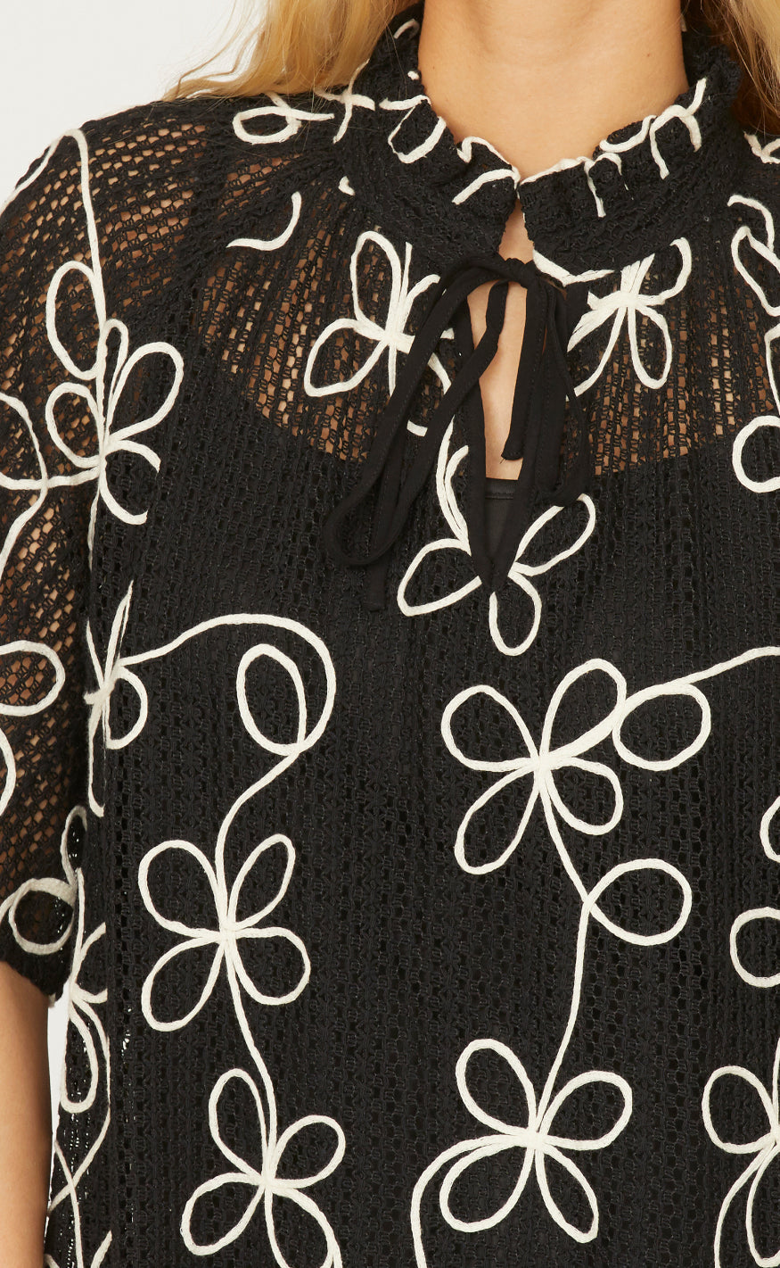 Love & Divine Kjole - Love1116 - Black/Cream
