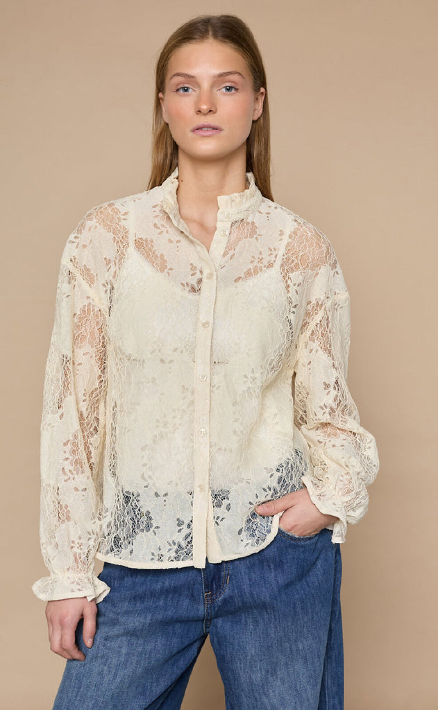 Love & Divine Skjorte - Love1470 - Cream