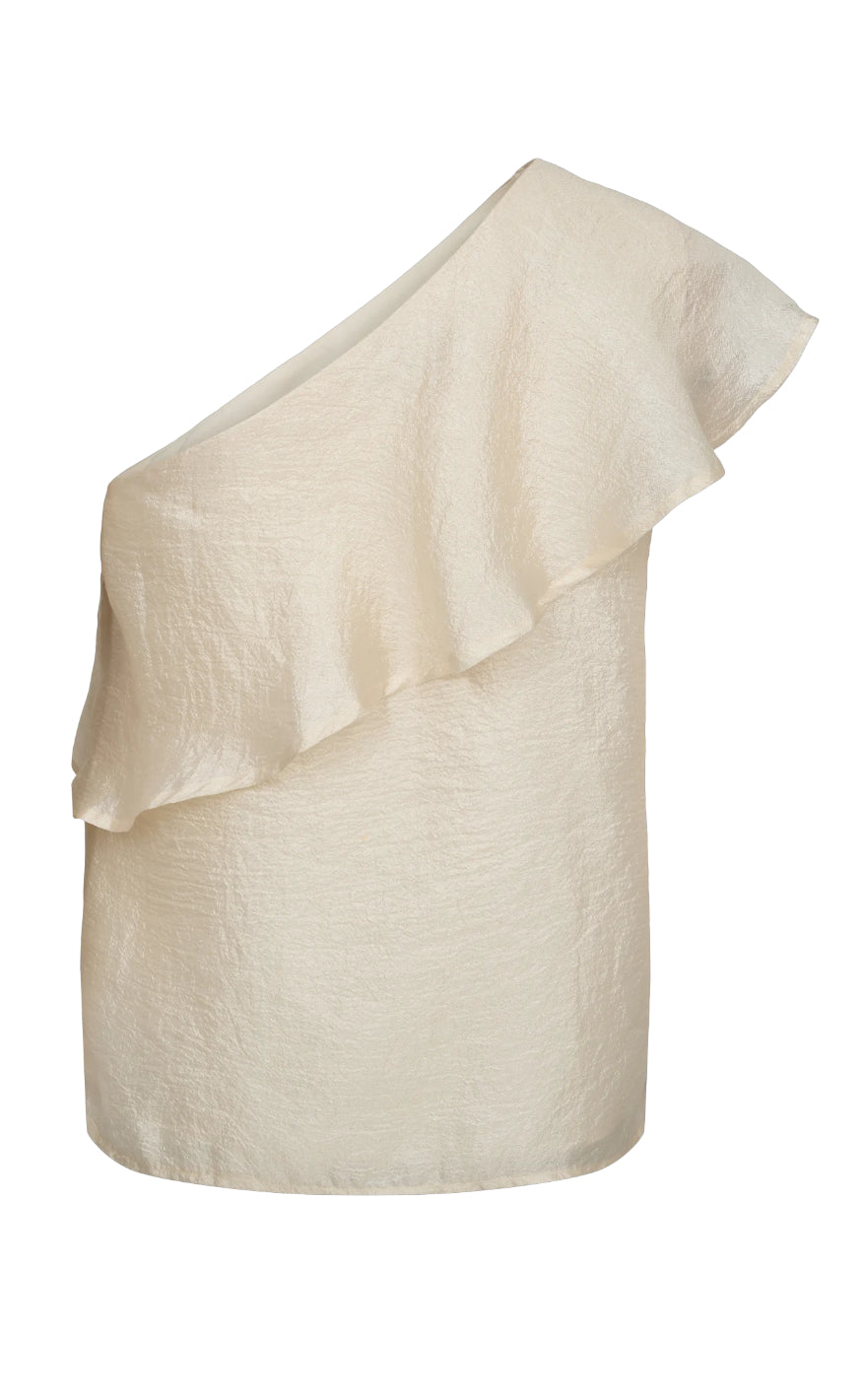 Liberte Topp - Rose Offshoulder - Creme