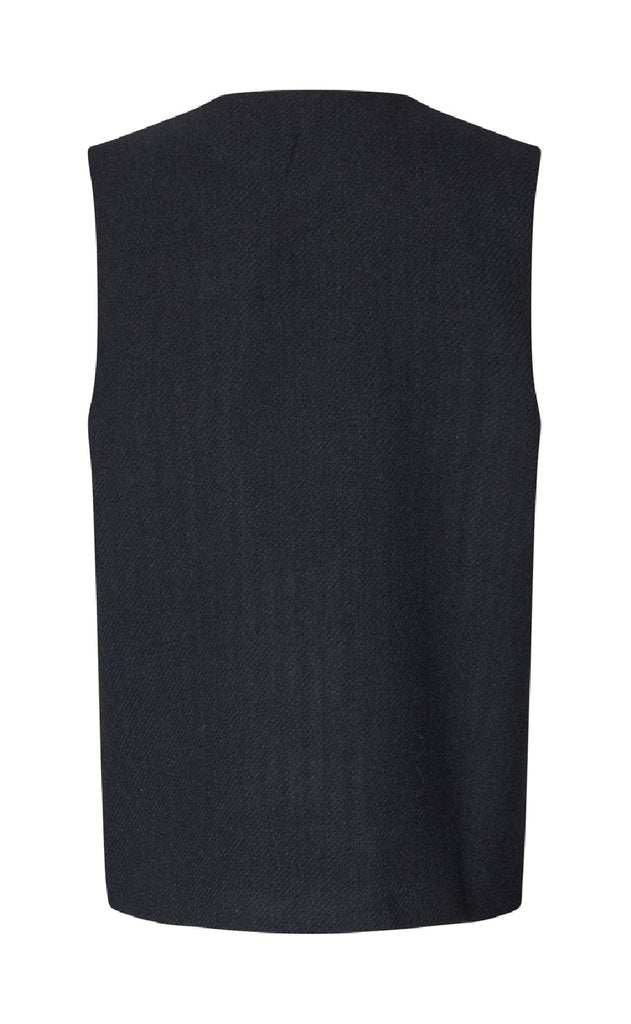 Lollys Laundry Vest - Edel - Dark Navy