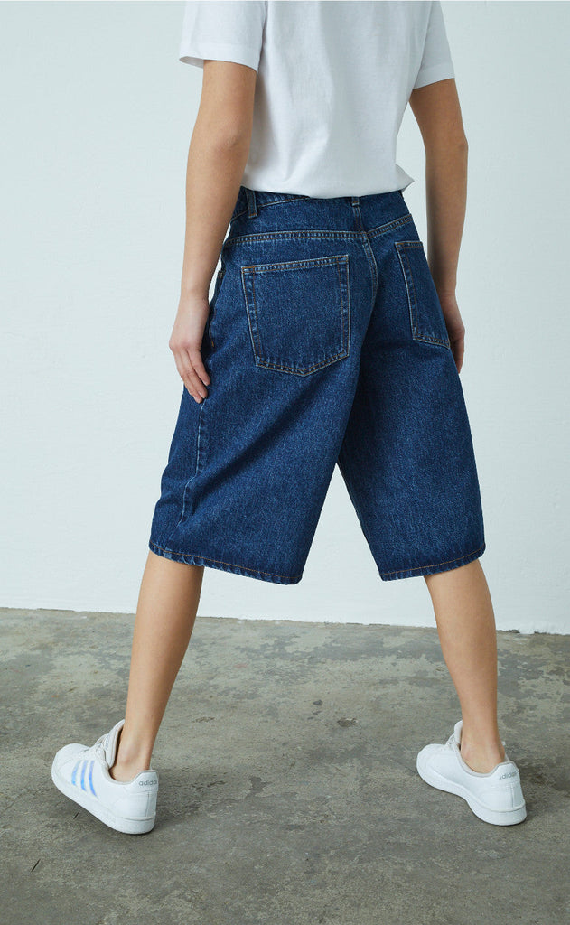 Sisters Point Shorts - Ofira - Dark Blue Denim
