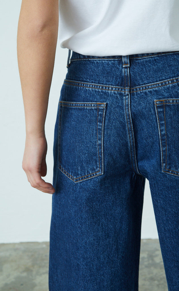 Sisters Point Shorts - Ofira - Dark Blue Denim