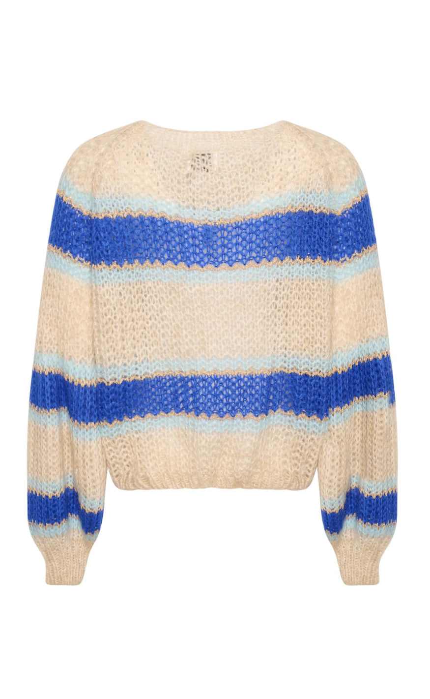Noella Sweater - Pacific - Blue Mix