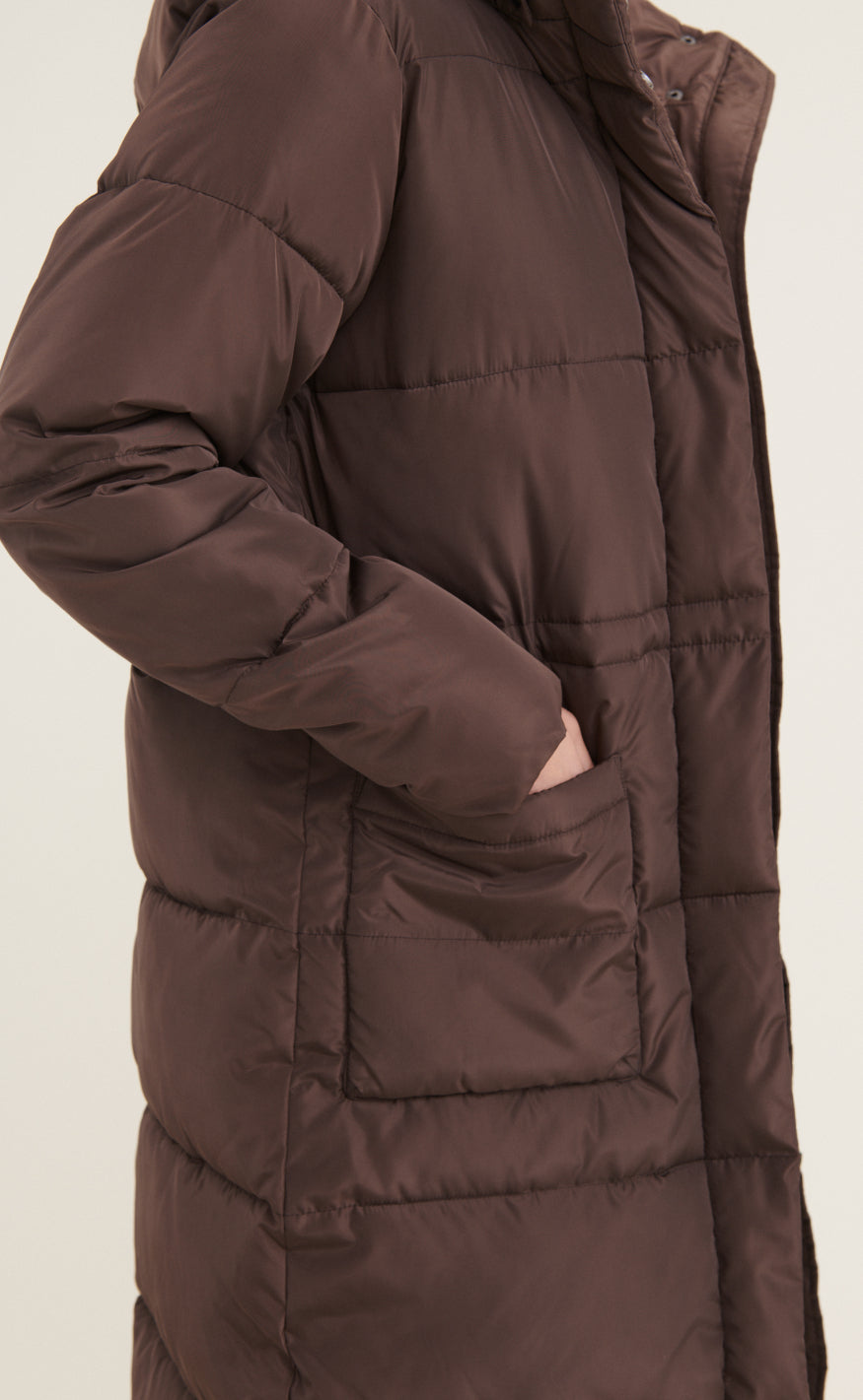 Basic Apparel Jakke - Dagmar - Chocolate