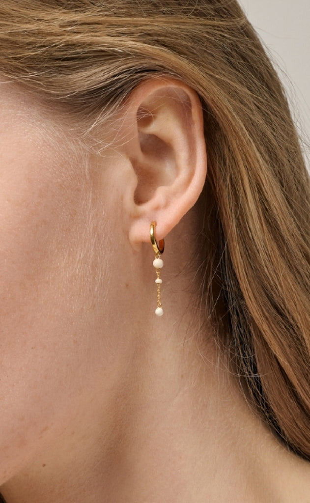 ENAMEL Copenhagen Øreringer - Lola Bold Hoops - Daisy