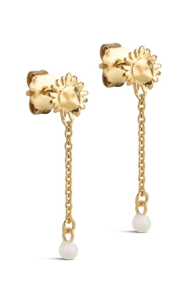 ENAMEL Copenhagen Øreringer - Sunshine Drop - Daisy
