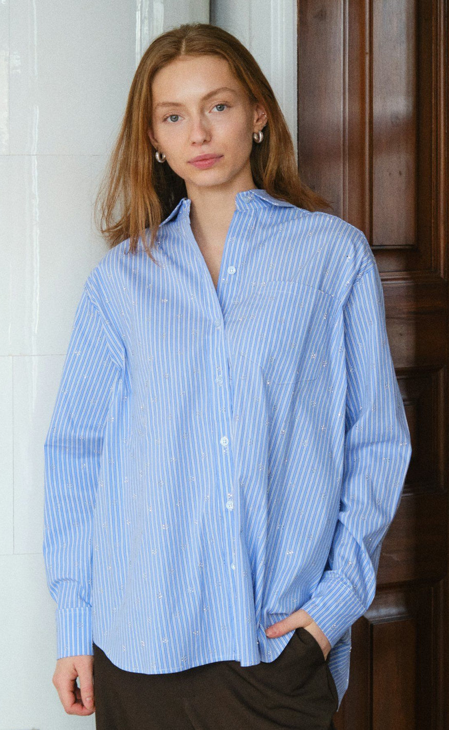 Neo Noir Skjorte - Dalma Decoration - Light Blue