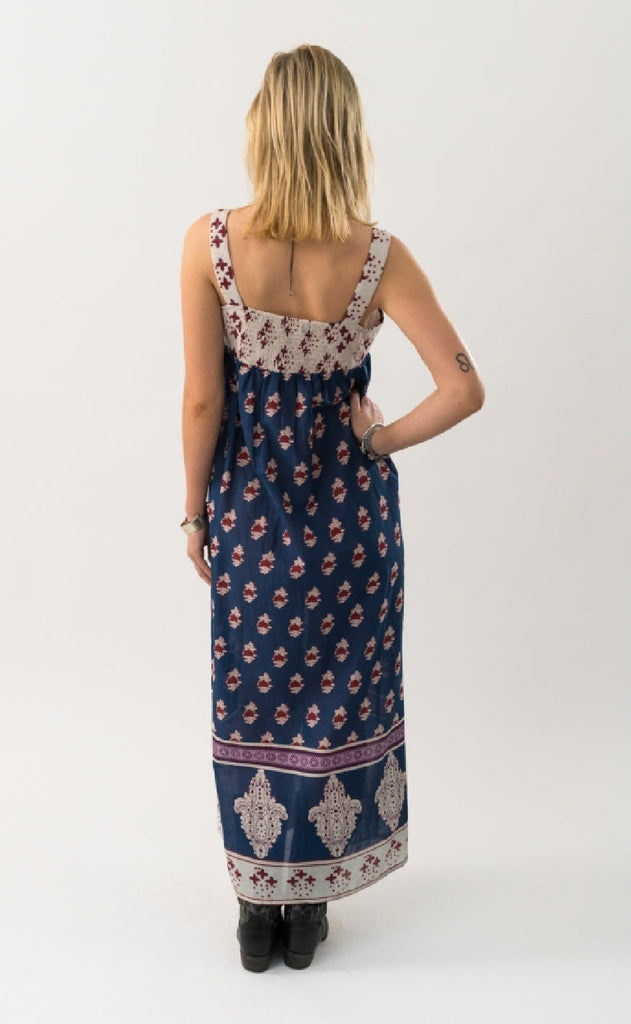 Lollys Laundry Kjole - Kia - Dark Blue