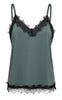Freequent Topp - Bicco - Dark Forest w. Black