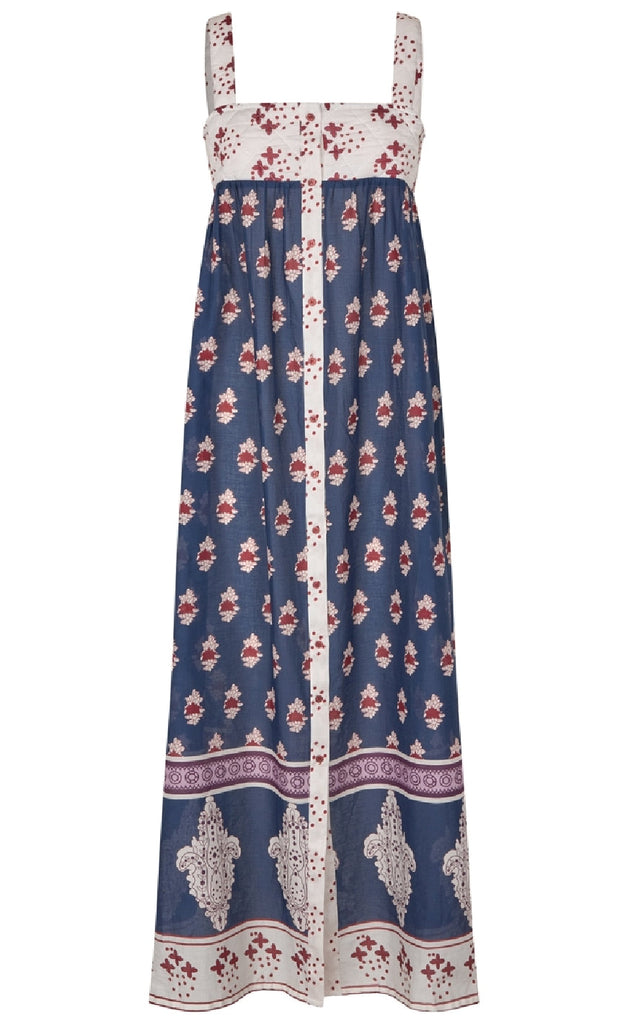 Lollys Laundry Kjole - Kia - Dark Blue