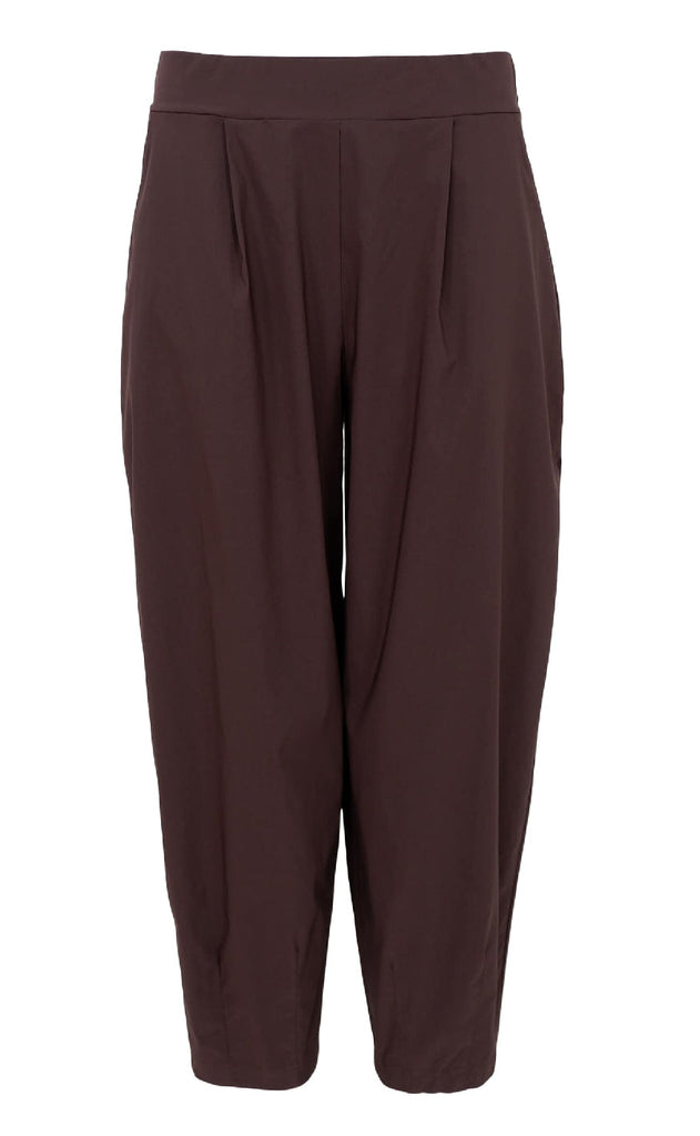 Black Colour Bukser - Davina - Coffee