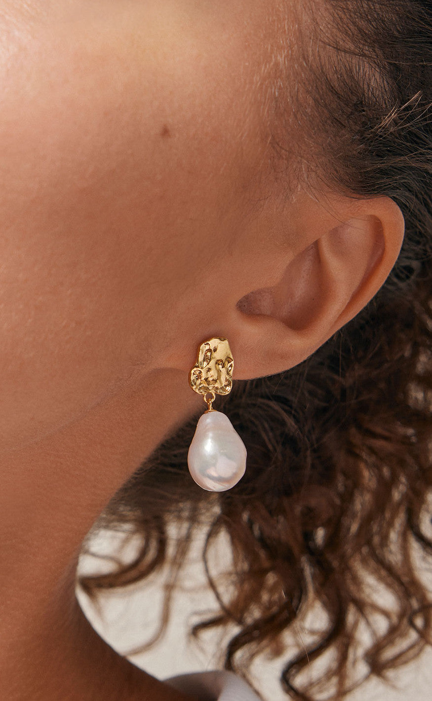 ENAMEL Copenhagen Øreringer - Paris - Pearls