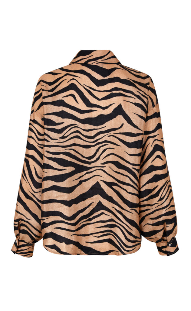 Cras Bluse - Gina - Zebra Almond