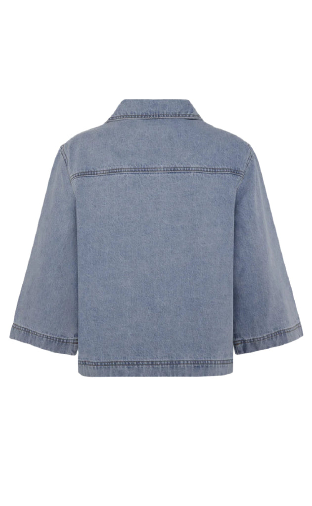 Moves Skjorte - Amarie - Light Blue