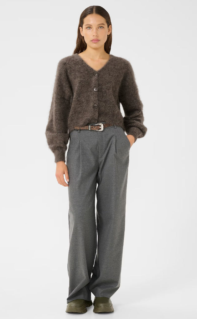 Gestuz Cardigan - Debbie - Chestnut Melange