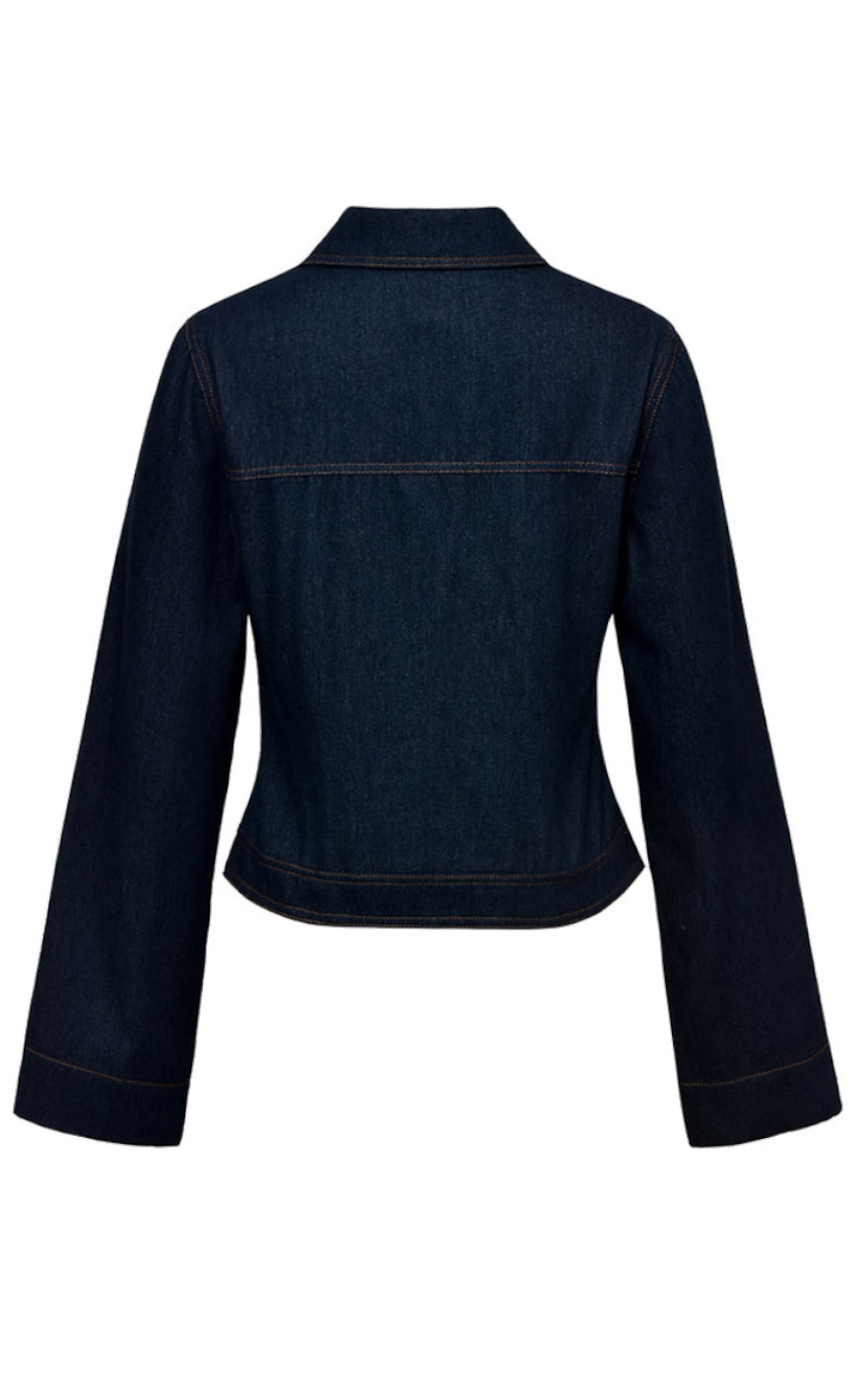 Global Funk Jakke - Delua-G - Dark Unwashed Denim
