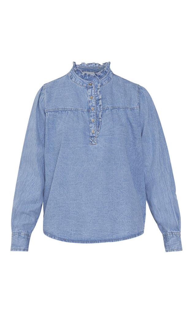 Sisters Point Bluse - Ubisa - M. Denim