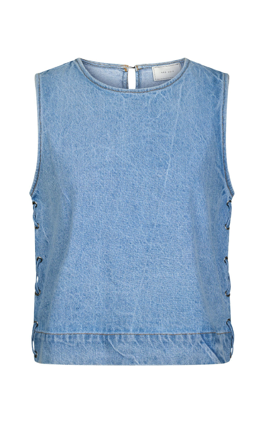 Neo Noir Topp - Svetlana Braid - Blue