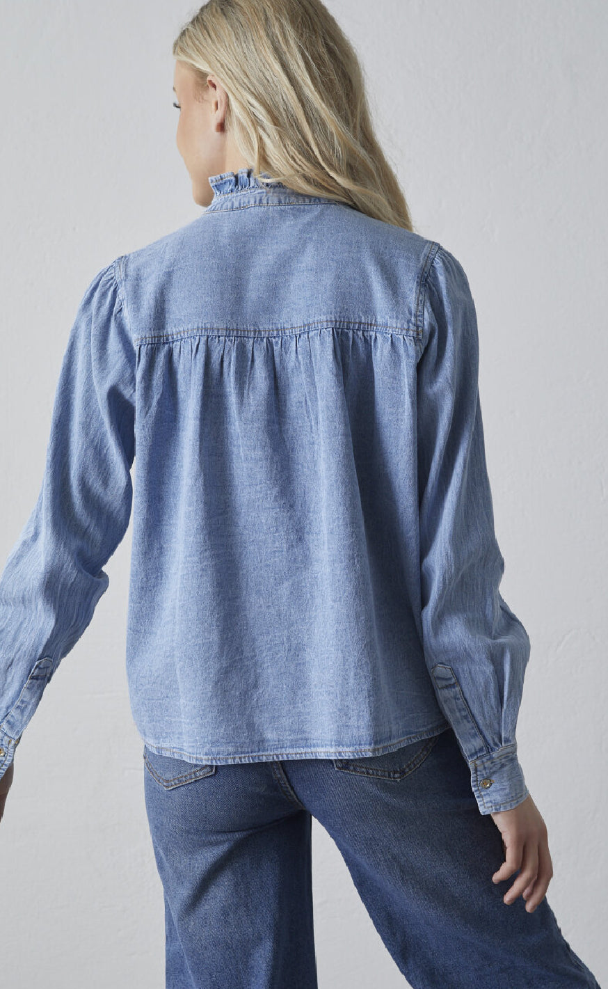 Sisters Point Bluse - Ubisa - M. Denim