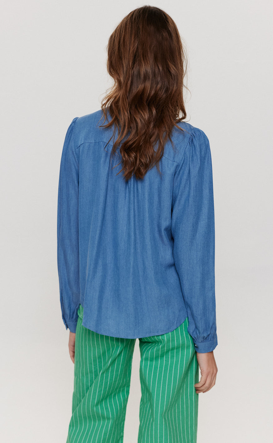Nümph Skjorte - Mio - Light Blue Denim