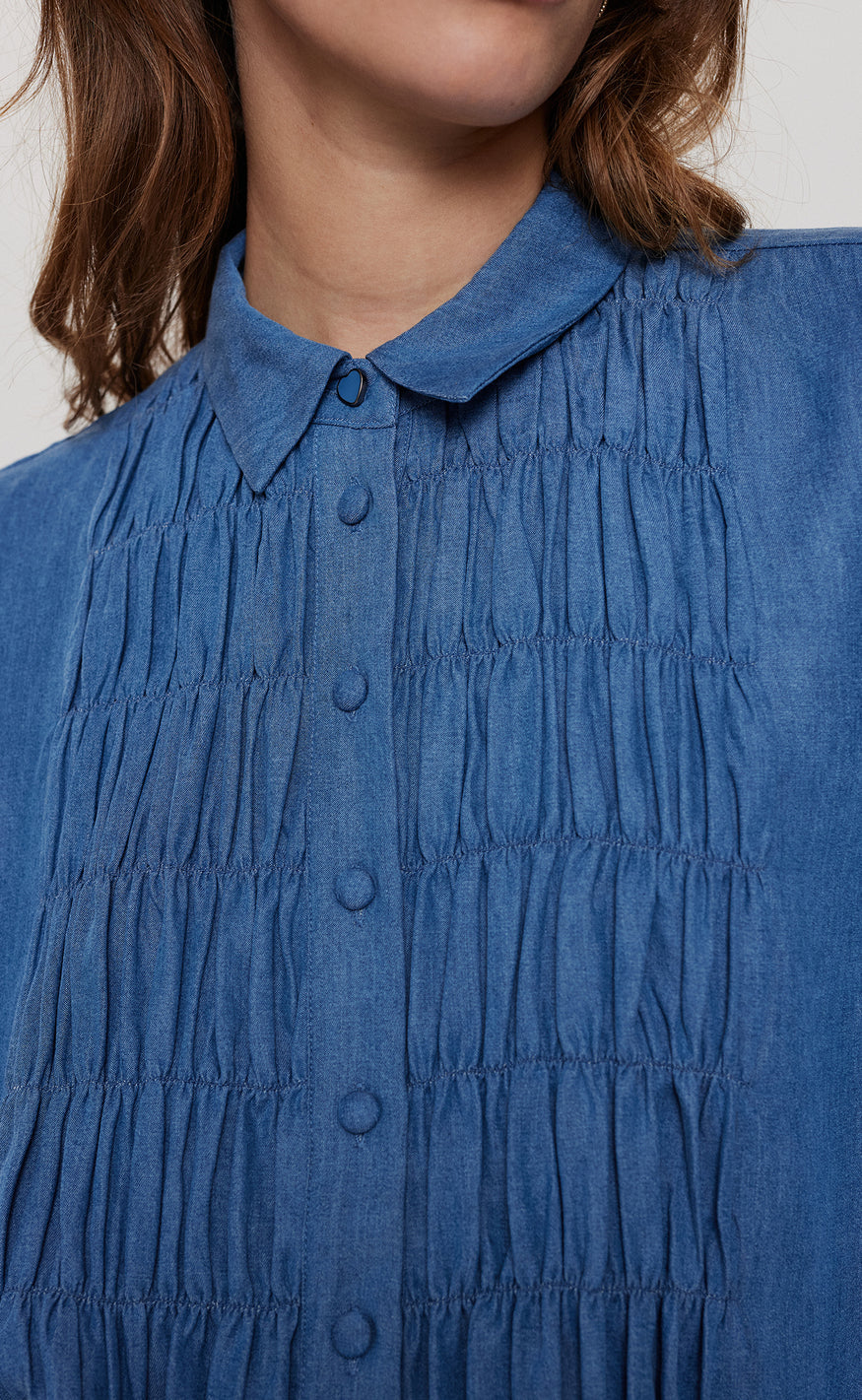 Nümph Skjorte - Mio - Light Blue Denim