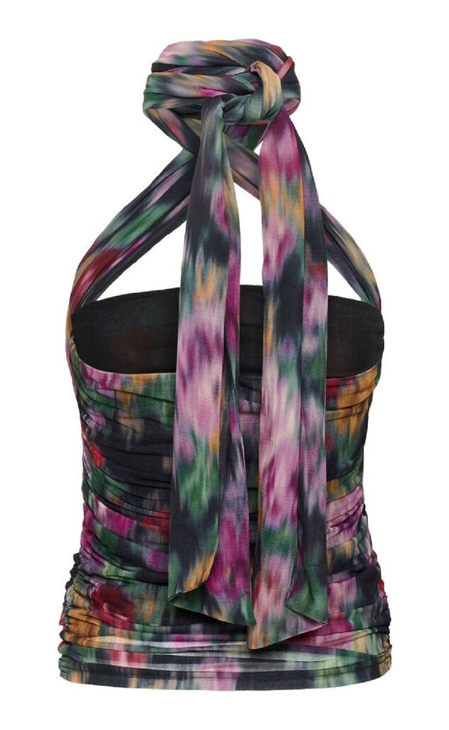 Gestuz Topp - Fadia - Red Faded Flower