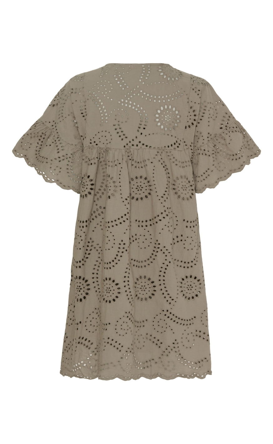Marta Du Chateau Kjole - 7922 Dögg - Beige
