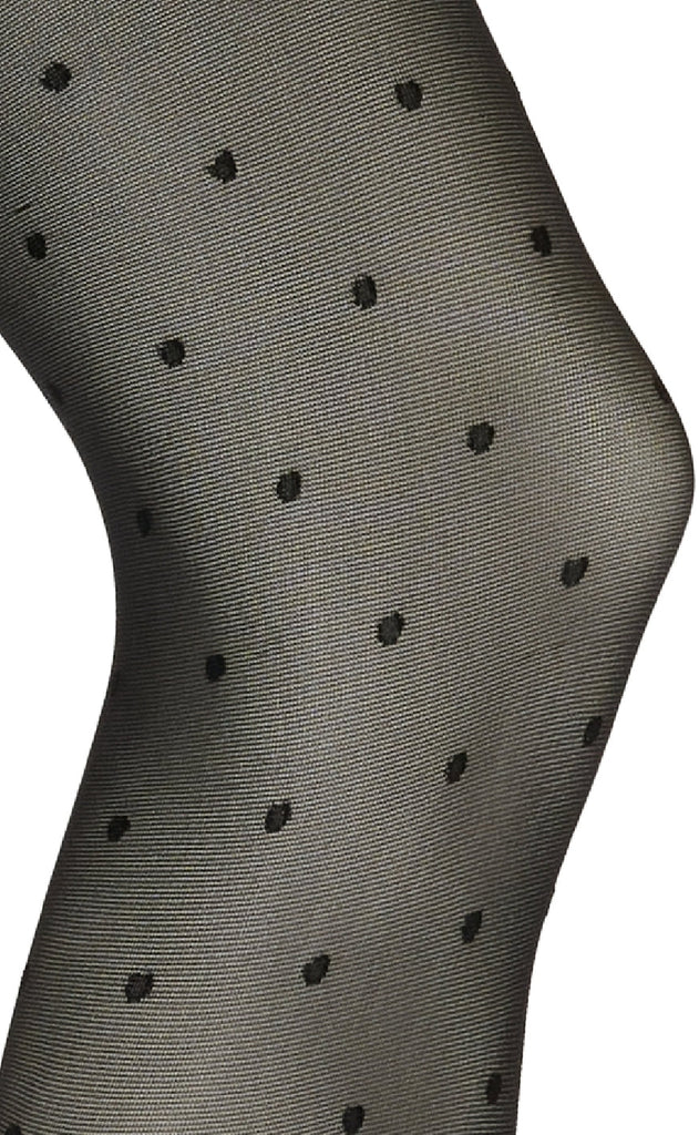 Marta Du Chateau Strømpebukser - Chris 20Den - Black Dot