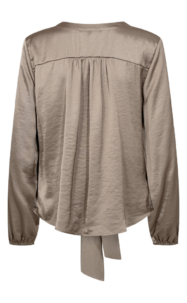 Freequent Bluse - Dove - Desert Taupe