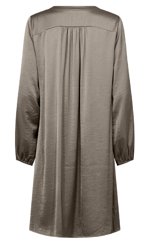 Freequent Kjole - Dove - Desert Taupe