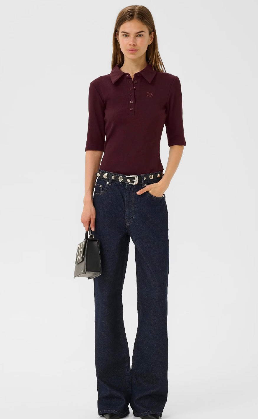 Gestuz Bluse - Drew Polo - Aronia