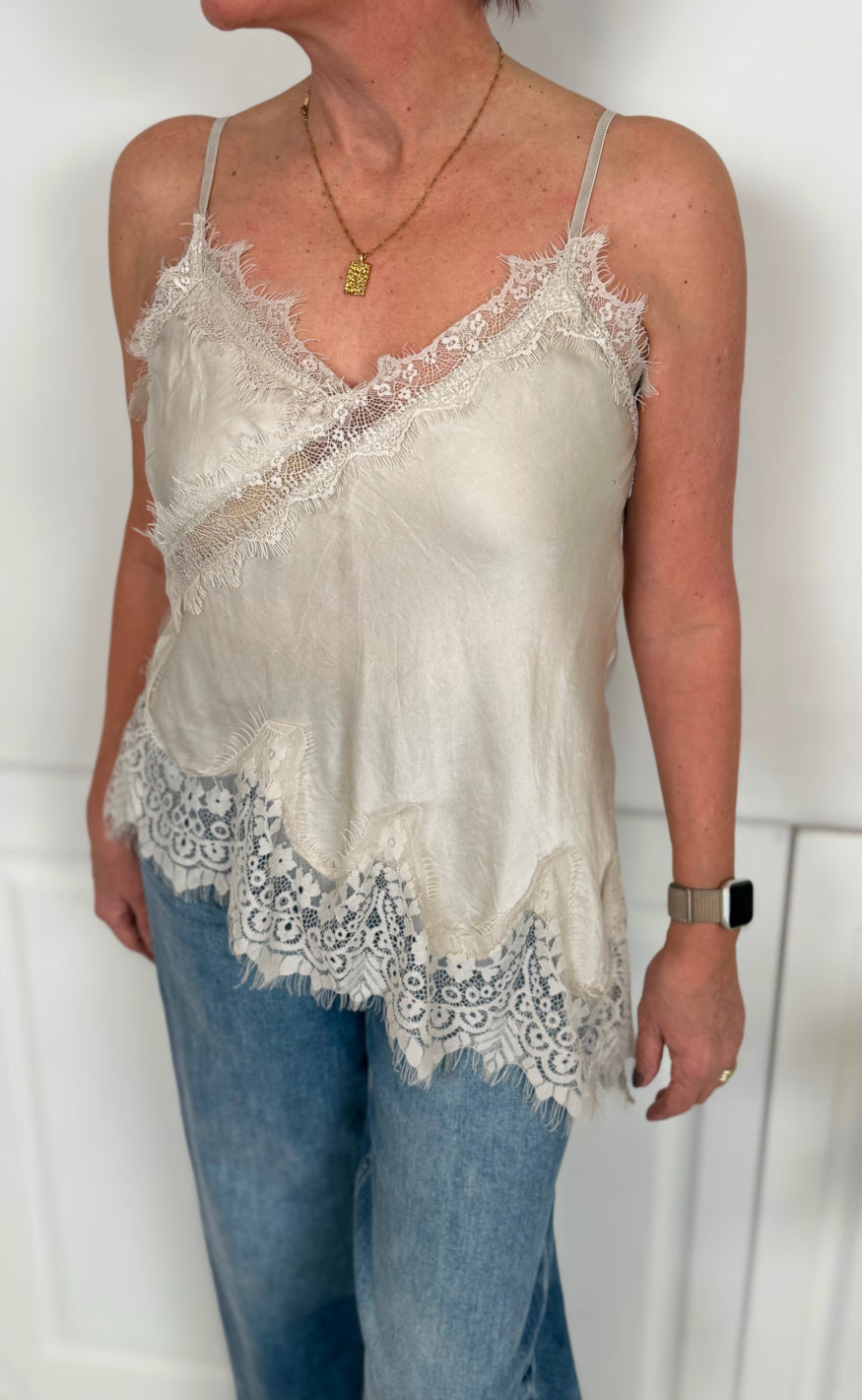 Marta Du Chateau  Topp - Dream - Mandorla Beige