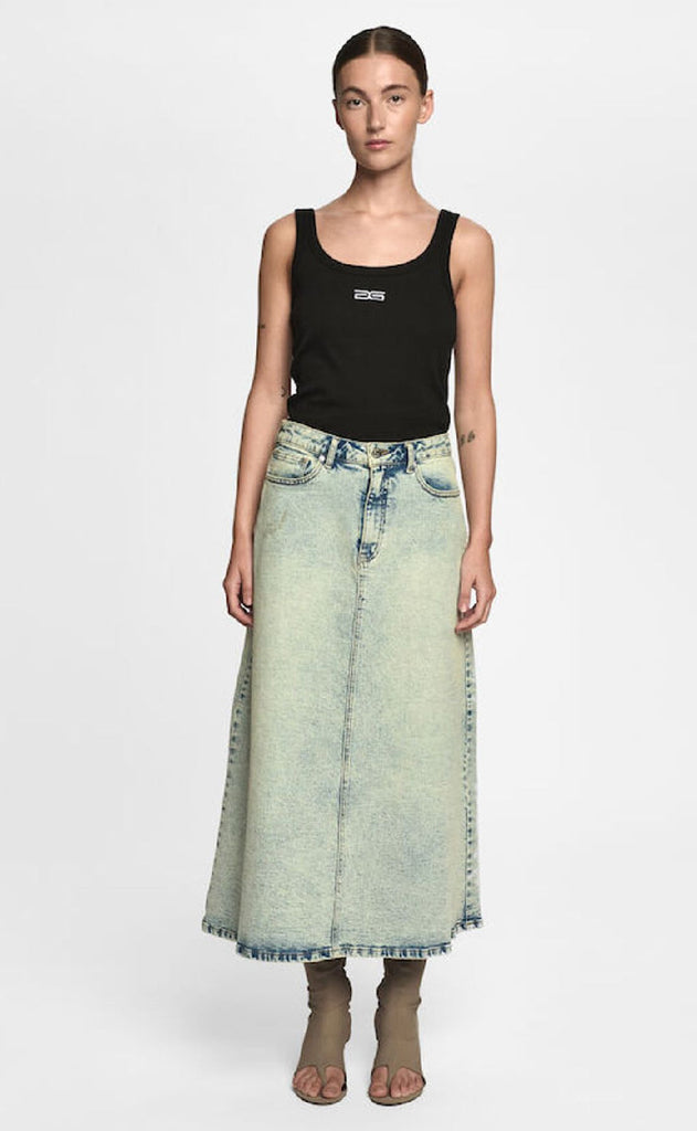 Gestuz Topp - Drew SL Logo - Black