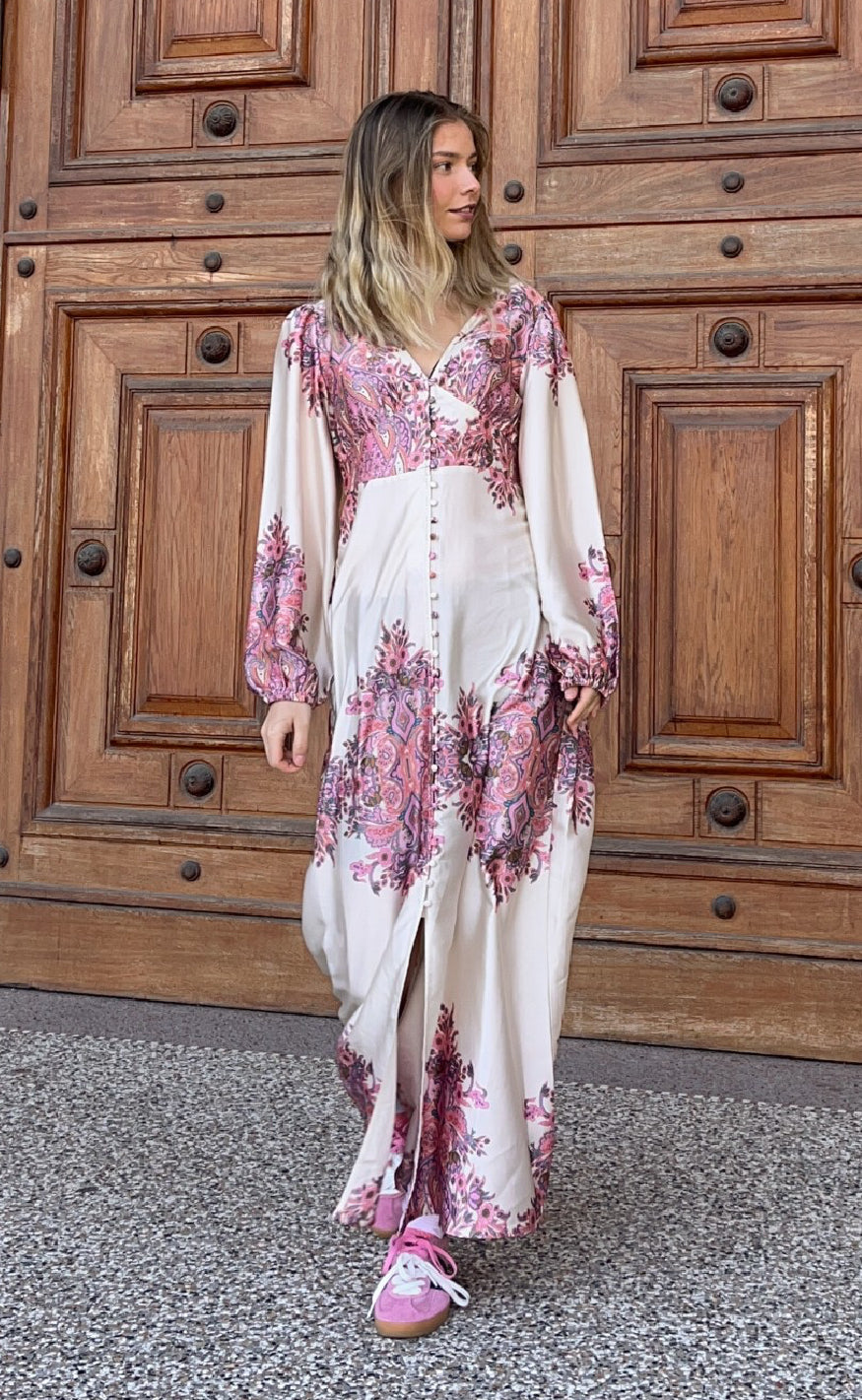 Noella Kjole - Lilith Maxi - Drusella Print