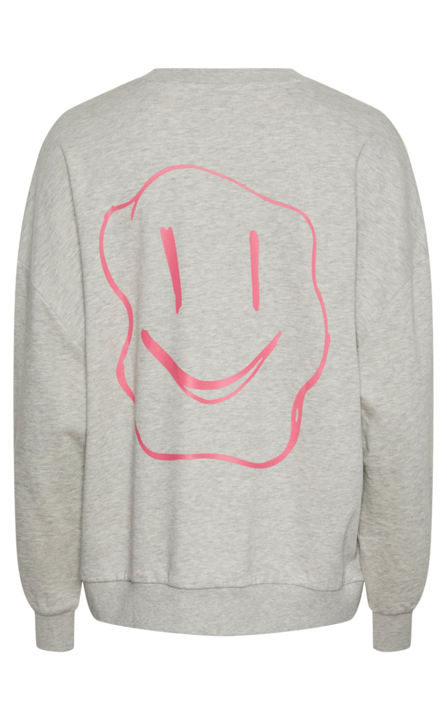 Pieces Sweater - Dyllo - Light Grey Melange