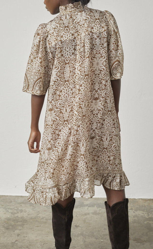 Love & Divine Kjole - Love1008-9 - Ethnic Golden