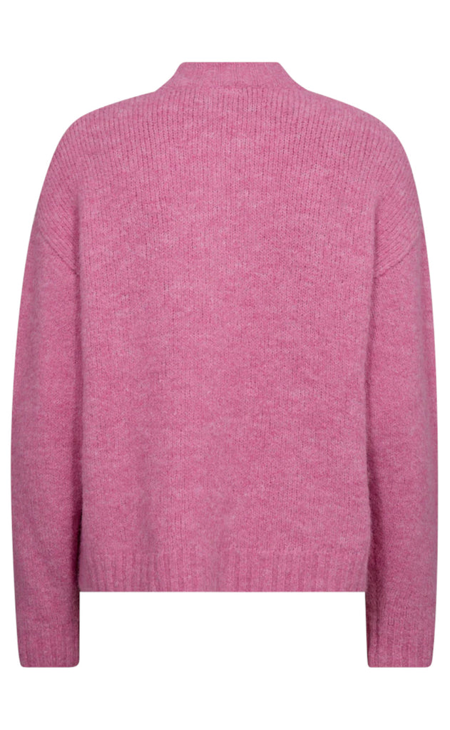 Freequent Cardigan - Louisa - Fuchsia Pink