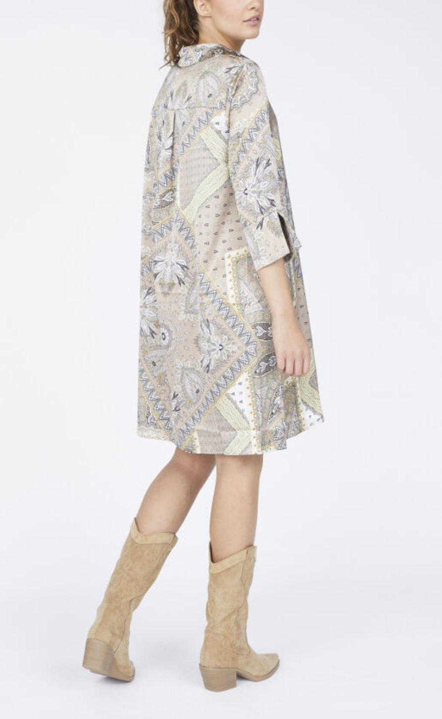 Love & Divine Kjole - Love441-30 -Earth Paisley