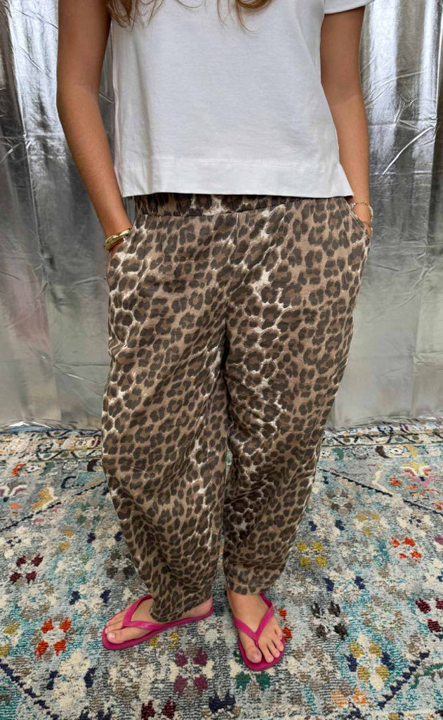 Black Colour Bukser - Abbie Barrel - Lt. Leo