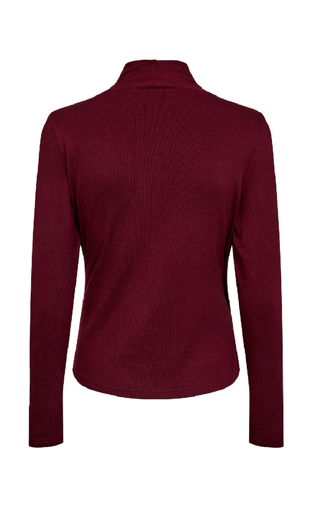Liberte Bluse - Ea Wrap - Bordeaux