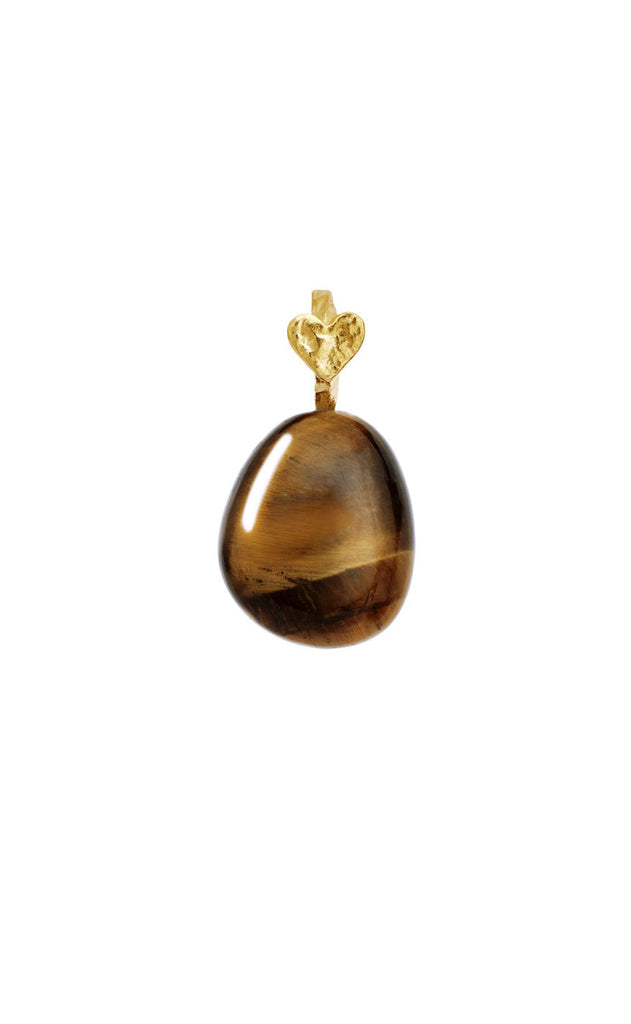 Maanesten Vedhæng - Earth - Tiger Eye