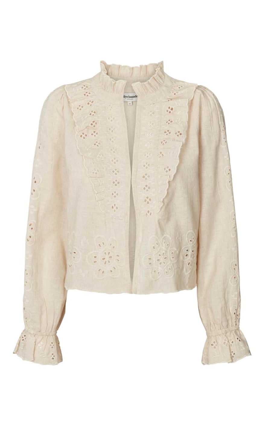 Lollys Laundry Bluse - Davenport - Ecru