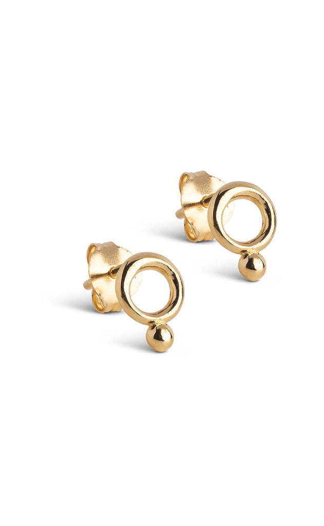 ENAMEL Copenhagen Øreringer - Dotta - Gold Colour