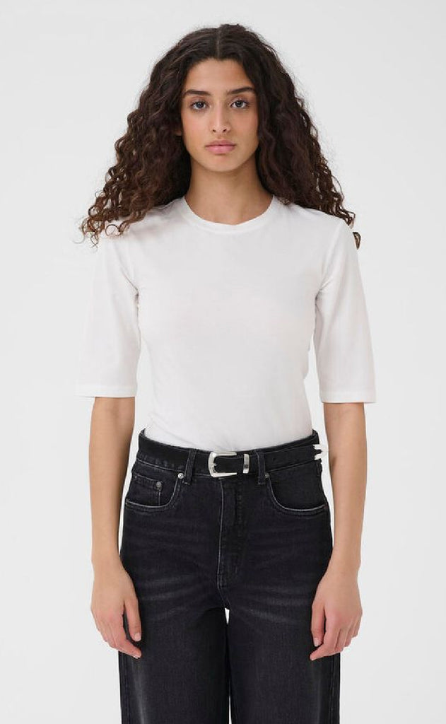 Gestuz T-Shirt - Mida - Egret