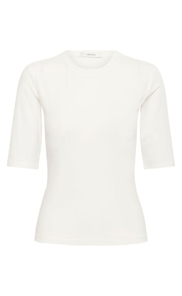 Gestuz T-Shirt - Mida - Egret