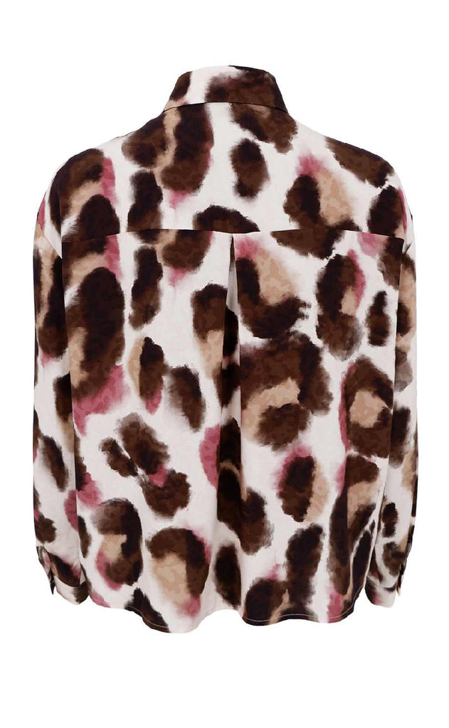 Black Colour Skjorte - Elisa - Brown/Rose